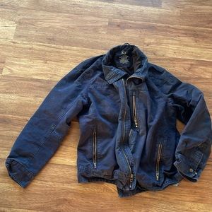 L. L. Bean fleece-lined zip up jacket